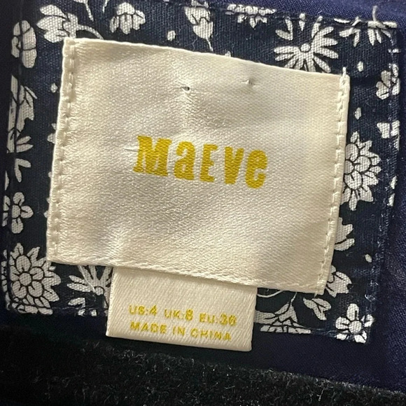 Maeve | Anthropologie | Fern Ruched Shoulder Dress Coquette Prairie Cottagecore - Picture 4 of 5